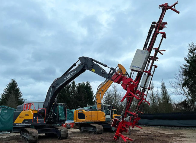 Kampfmittelbergung Lüneburg zweite Bohrlochlafette Kampfmittelbergung Lüneburg zweite Bohrlochlafette