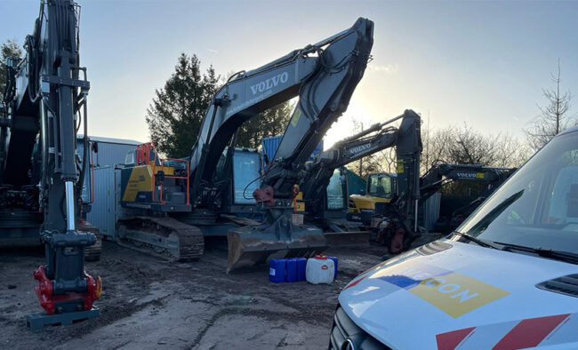 Kampfmittelbergung-Lueneburg-Wartung-Bagger-1